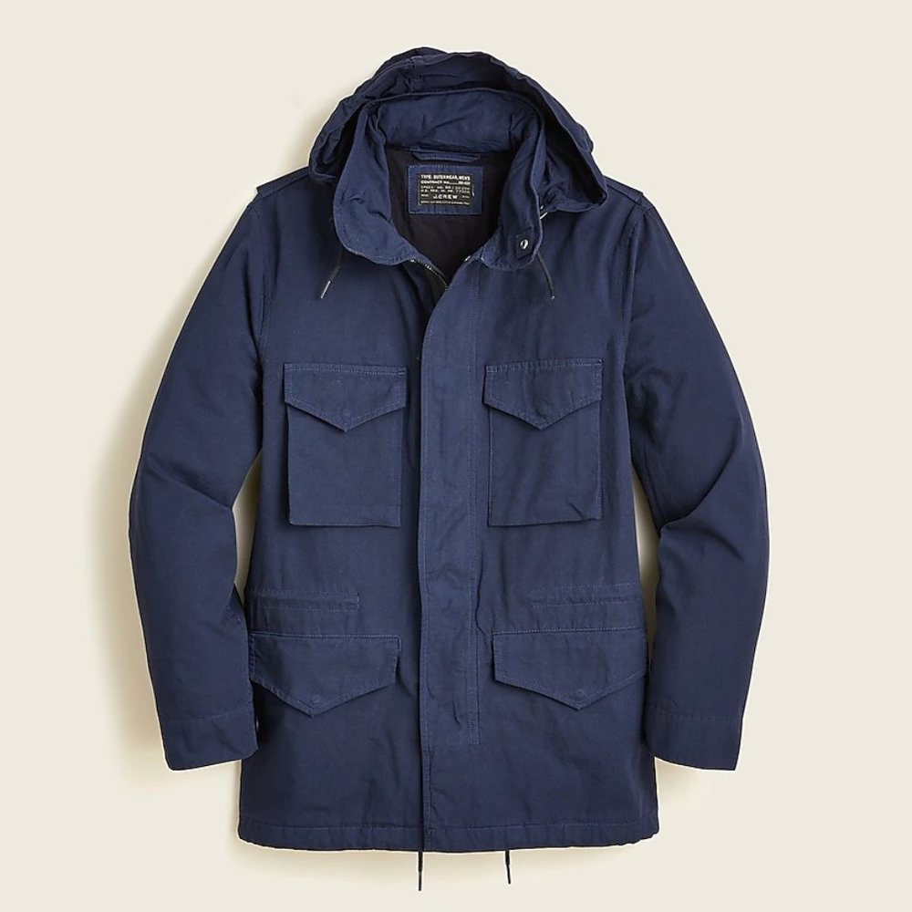 J.Crew Garment-dyed M65 jacket